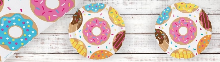 Doughnut Time Party Supplies | Balloons | Decorations | Packs